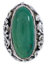 Southwest Silver Flower Turquoise Jewelry Ring Size 5 YX34449